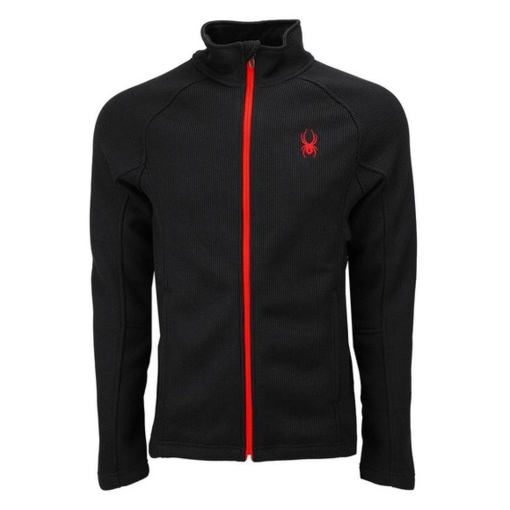 New Spyder Men's Constant Full Zip Sweater Black​